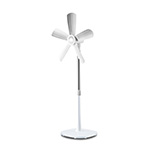 STAND FAN WITH FLEXIBLE BLADES WHITE Φ50 12W