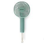 HAND FAN RECHARGEABLE WITH USB AND OSCILLATION 180° Φ9 KHAKI