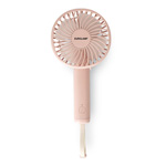 HAND FAN RECHARGEABLE WITH USB AND OSCILLATION 180° Φ9 PINK