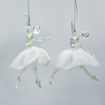 ACRYLIC FAIRY WHITE, 2 DESIGNS, 11x2x15cm