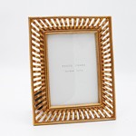 TABLE PHOTO FRAME (13x18), POLYRESIN, GOLD, 20x1.4x25.2cm