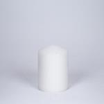 DECORATIVE CANDLE WHITE 7x10cm.