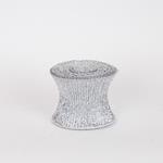 RIBBON SPIRAL, FANCY SILVER, 500x12cm