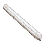 COMMERCIAL USE LUMINARY VACANT FOR LED TUBE 1X1.20M WITH INOX CLIPS
