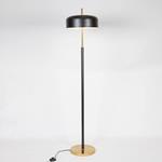 FLOOR LAMP, METAL, BLACK-GOLD, 435x160cm