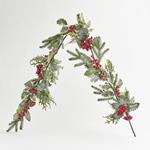 TWIG, WITH LEAVES AND BERRIES, 150cm