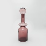 ΚΑΡΑΦΑ ΓΥΑΛΙΝΗ ΜΩΒ 13x13x42cm