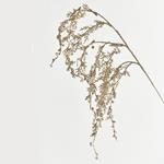 TWIG, WITH GOLD LEAVES WITH GLITTER, 66cm