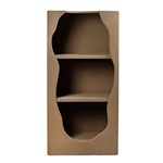 ΡΑΦΙΕΡΑ MDF ΕΚΡΟΥ 60x36x122cm