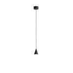 PENDANT LIGHT FIXTURES LED 5W 80X1200mm BLACK ARTE ILLUMINA CAMPANELLE