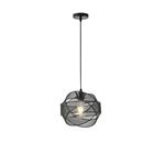 PENDANT LIGHT FIXTURES METAL SIMPLE 1XE27  MAX 15W 450X450X1340mm BLACK ARTE ILLUMINA OGGI