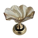 ΔΙΑΚΟΣΜΗΤΙΚΟ ΜΠΩΛ ΓΥΑΛΙΝΟ - ΜΕΤΑΛΛΙΚΟ ΧΡΥΣΟ - ΜΑΥΡΟ 25x20cm