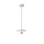 PENDANT LIGHT FIXTURES ALUMINIUM LED 8W 3000Κ  400LmΦ230mm GOLD ARTE ILLUMINA ENIGMA