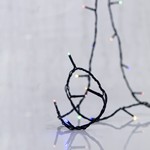 ΣΕΙΡΑ, 96 LED 5mm, HΛΙΑΚΟ ΣΥΛΛΕΚΤΗ ΜΕ ΑΙΣΘΗΤΗΡΑ ΦΩΤΟΣ, ΣΤΑΘΕΡΟ/FLASH ΠΡΟΓΡΑΜΜΑ, ΠΡΑΣΙΝΟ PVC ΚΑΛΩΔΙΟ, ΠΟΛΥΧΡΩΜΟ LED, ΑΝΑ 10cm, ΠΡΟΕΚΤΑΣΗ ΠΑΡΟΧΗΣ 1m, IP44