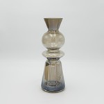 ΒΑΖΟ ΓΥΑΛΙΝΟ ΓΥΑΛΙΣΤΕΡΟ ΓΚΡΙ 11x11x32cm
