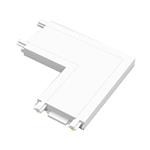 CONJUCTION RAIL ANGLE FOR MAGNETIC TRACK ULTRA SLIM WHITE