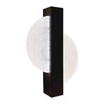 WALL MOUNTED FIXTURES ACRYLIC 6W 3000K 312Lm 195Χ45mm BLACK ARTE ILLUMINA ERATO