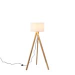 FLOOR LAMP LIGHT WOOD 1XE27 MAX 40W 450X1450mm ARTE ILLUMINA MADERA