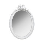 MIRROR PU STONE GREY 36x50cm