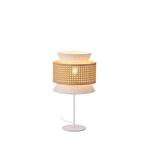 PENDANT LIGHT FIXTURES FABRIC 1XE27 MAX 15W 260X460mm BEIGE-MATT WHITE  ARTE ILLUMINA ISLA