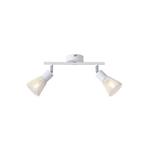 SPOT WITH MESH SHADE 2XE14 255X80X145mm WHITE ARTE ILLUMINA MESHY