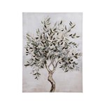 ΠΙΝΑΚΑΣ ΚΑΜΒΑΣ ΔΕΝΤΡΟ ΠΡΑΣΙΝΟΣ - ΚΑΦΕ - ΜΠΕΖ 60x3.5x80cm