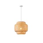 PENDANT LIGHT FIXTURES BAMBOO 1XE27 MAX 15W 400X400X1280mm ARTE ILLUMINA CALYPSO