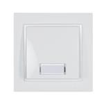DESPINA BELL SWITCH WITH NAME PLATE WHITE