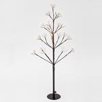 TREE, 168 WARM WHITE LED AND 84 FLASH LED, WITH TRANSFORMER, 90cm, IP44
