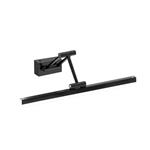 ARTE ILLUMINA LIGHT FIXTURE FOR BATHROOM  ALOUMINIUM 14W  3CCT 400mm (base 80X40mm) IP44 BLACK