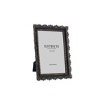 ΚΟΡΝΙΖΑ (10x15) ΠΟΛΥΡΕΖΙΝ ΜΑΥΡΗ - ΧΡΥΣΗ 16x2.5x20.5cm