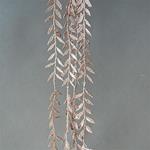 TWIG WITH LITTLE LEAVES, PINK, 130cm