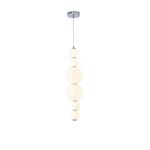 PENDANT LIGHT FIXTURES ALUMINIUM 24W 3000K 2800Lm 3000K 2800Lm Φ175x2290mm WHITE ARTE ILLUMINA BLOSSOM