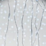 ΚΟΥΡΤΙΝΑ, 240 LED 3mm, 31V ΜΕΤΑΣΧΗΜΑΤΙΣΤΗ, ΠΡΟΓΡΑΜΜΑ SNOWFALL & ΜΝΗΜΗ, ΔΙΑΦΑΝO PVC ΚΑΛΩΔΙΟ, ΛΕΥΚΟ LED (H100 x W200cm, 20 ΣΕΙΡΕΣ x 12 LED), ΠΡΟΕΚΤΑΣΗ ΠΑΡΟΧΗΣ 3m, IP44