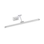 LIGHT FIXTURES FOR BATHROOM ALUMINIUM 14W 3CCT 600mm (base 80X40mm) IP44 CHROME ARTE ILLUMINA LANO