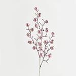 TWIG, WITH PINK PEARLS, 44cm