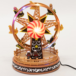 FERRIS WHEEL, CANDY, WITH ADAPTOR, WITH MUSIC AND MOVEMENT, 18x18x23,5cm