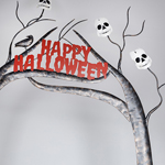 ΜΕΤΑΛΛΙΚΗ ΚΑΜΑΡΑ, HALLOWEEN, 220x45x302cm