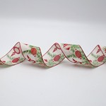 RIBBON WITH CHRISTMAS BALLS, 6.30cm, 10M