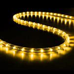 LED ROPE LIGHT, UV PROTECTION, CUT EVERY METER, 2-WAY,  YELLOW, 50m, 36 LED/m, IP65