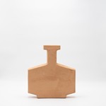 VASE, CERAMIC, BEIGE, 26.5x6.2x30cm