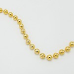 ΑΛΥΣΙΔΑ ΜΕ ΧΡΥΣΕΣ ΠΕΡΛΕΣ, 14mm, 270cm