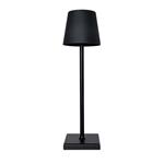 ARTE ILLUMINA TABLE LAMP TOUCH RECHARGEABLE LED 3,5W BLACK DIMMABLE