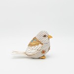 BIRD WHITE-GOLD 19.5Χ8.5Χ12.5CM