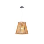 PENDANT LIGHT FIXTURES RATTAN 1XE27 MAX 15W 380X1350mm BROWN ARTE ILLUMINA VENTO