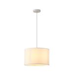 PENDANT LIGHT FIXTURES FABRIC  1XΕ27 MAX 15W Φ300Χ1230mm ΒLACK ARTE ILLUMINA TOSCANY