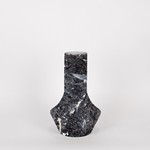 ΒΑΖΟ ΜΕΤΑΛΛΙΚΟ ΜΩΣΑΪΚΟ ΜΑΥΡΟ ΑΝΤΙΚΕ 26x26x39cm