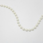 CHAIN WITH CREAM PEARLS, 10mm, 1000cm