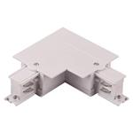 CONJUCTION RAIL RECESSED 4 LINES ANGLE 90⁰ WHITE