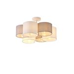 PENDANT LIGHT FIXTURES FABRIC 6LIGHTS 6XE14 Φ580mm MAX 15W WHITE  ARTE ILLUMINA CLOUD